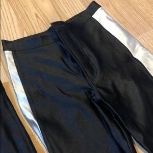 American Apparel RARE Side Stripe Disco Pants